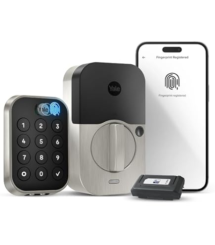 Yale Assure Lock 2 Deadbolt, Satin Nickel Key-Free Smart Entry